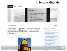 Tablet Screenshot of lettoredigitale.com